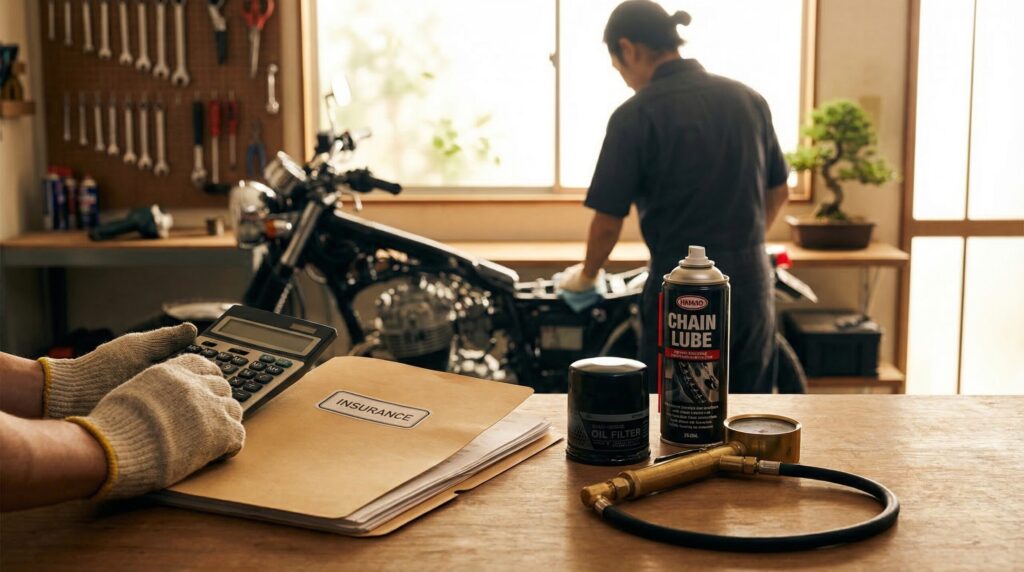 バイクの年間維持費を排気量別に徹底比較｜40代・50代が失敗しないための費用計画