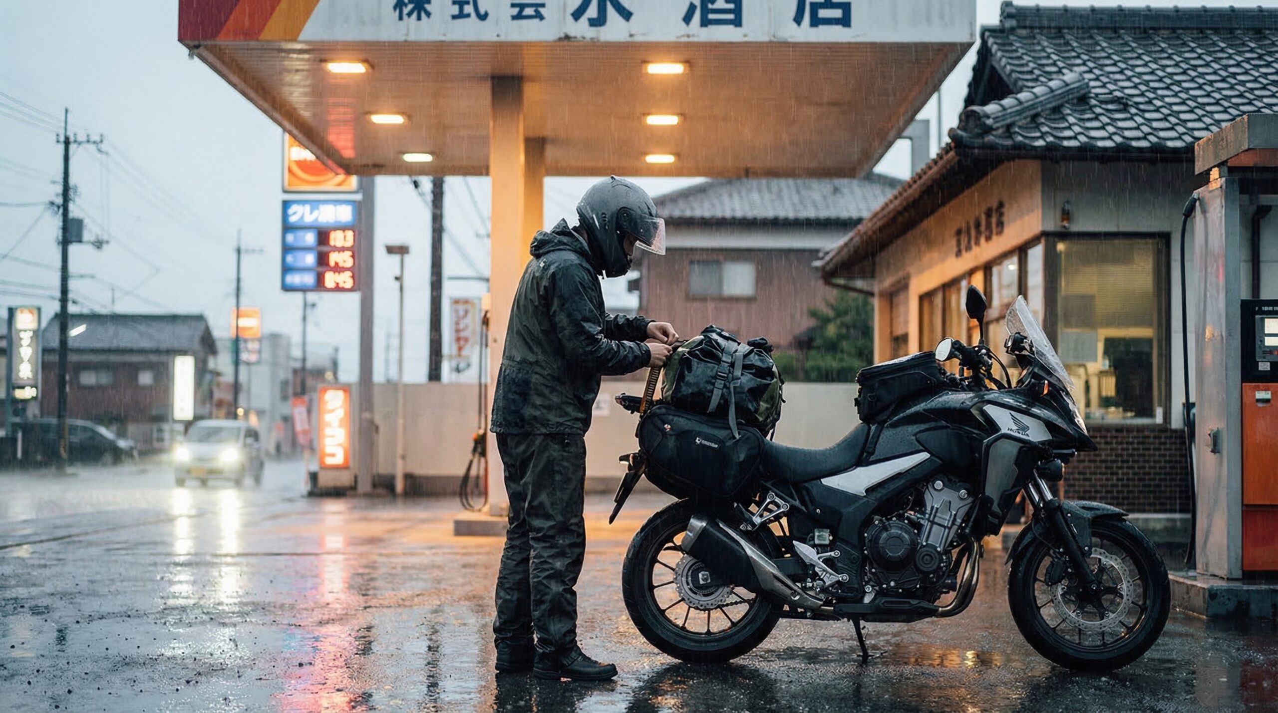 ツーリング中の雨対策完全マニュアル｜装備・走り方・中止判断の基準まで