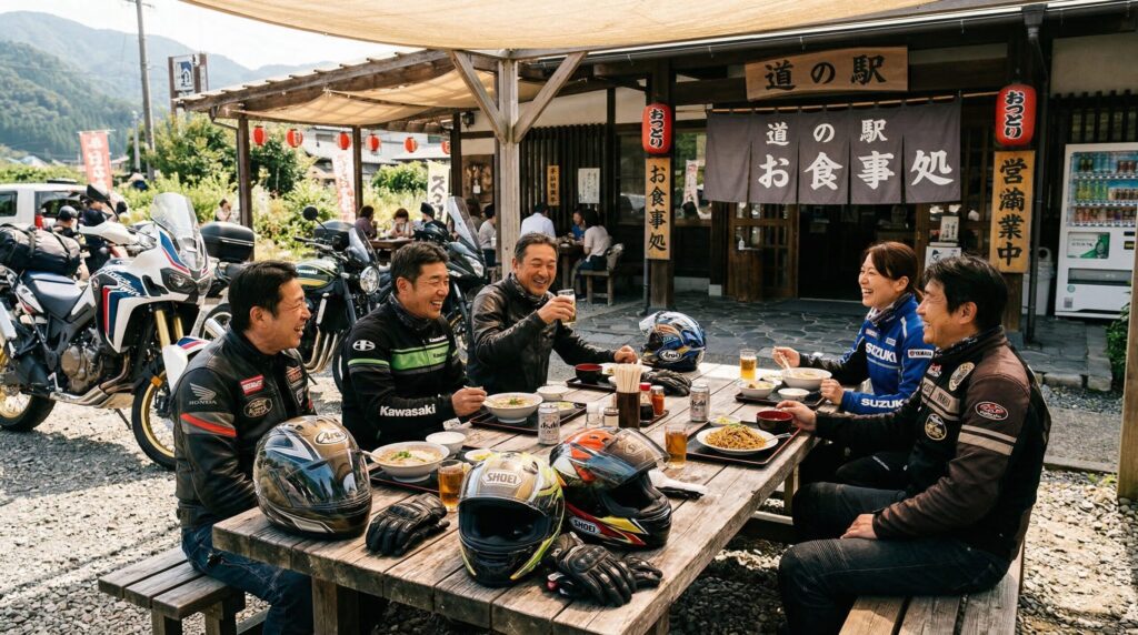 ツーリングで初対面の人と打ち解けるコツ｜会話のきっかけ&NG行動