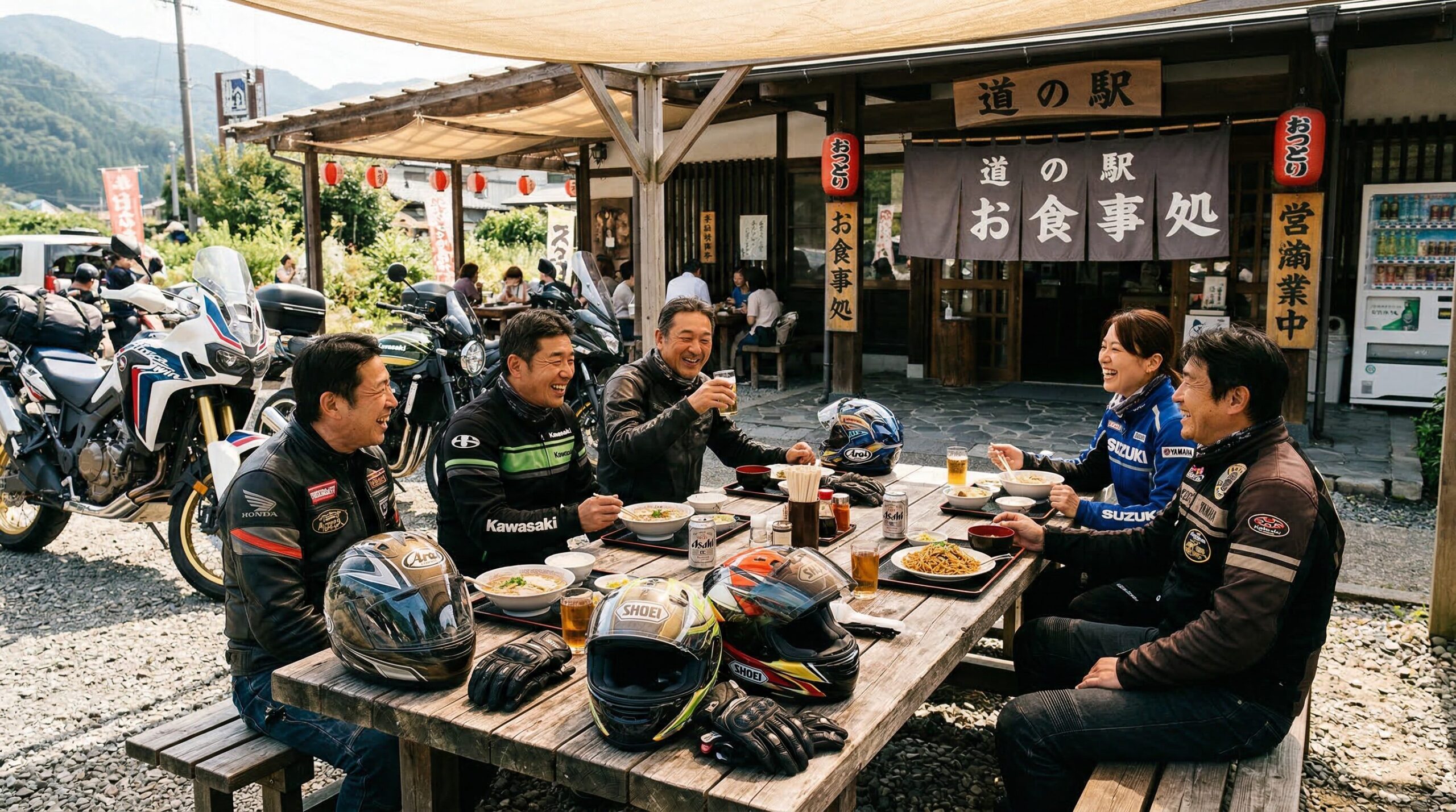 ツーリングで初対面の人と打ち解けるコツ｜会話のきっかけ&NG行動