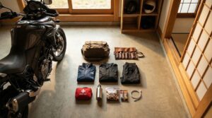 【保存版】バイクツーリング持ち物チェックリスト｜日帰り・宿泊別に必需品を完全網羅