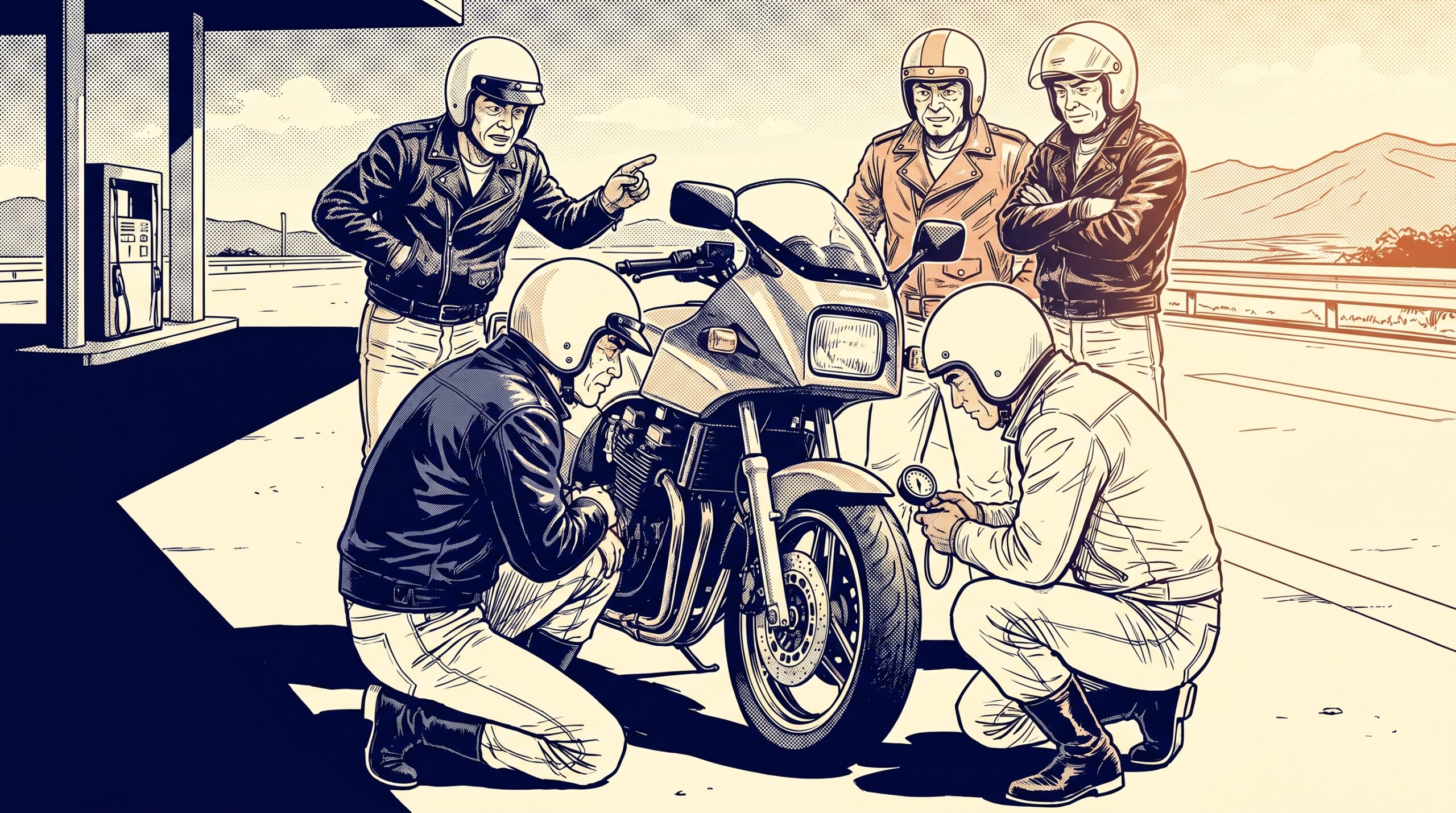40代ライダー必見！仲間と走り続けるためのバイク車検完全ガイド