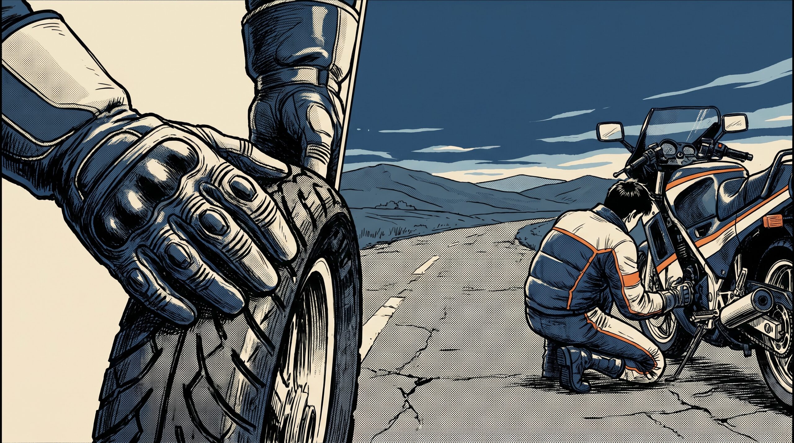 バイクタイヤの選び方と比較｜ツーリング派が重視すべきポイント