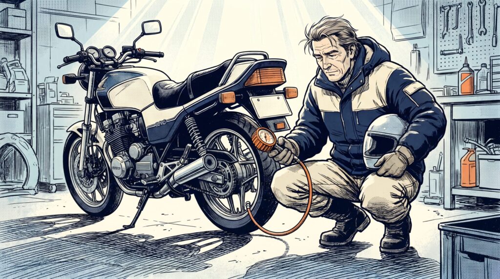 バイク冬眠保管マニュアル【8項目チェックリスト】サボると春に3万円損するケースも
