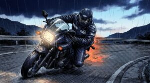 ワークマンのバイクレインウェアは本当に使えるか？実力を検証
