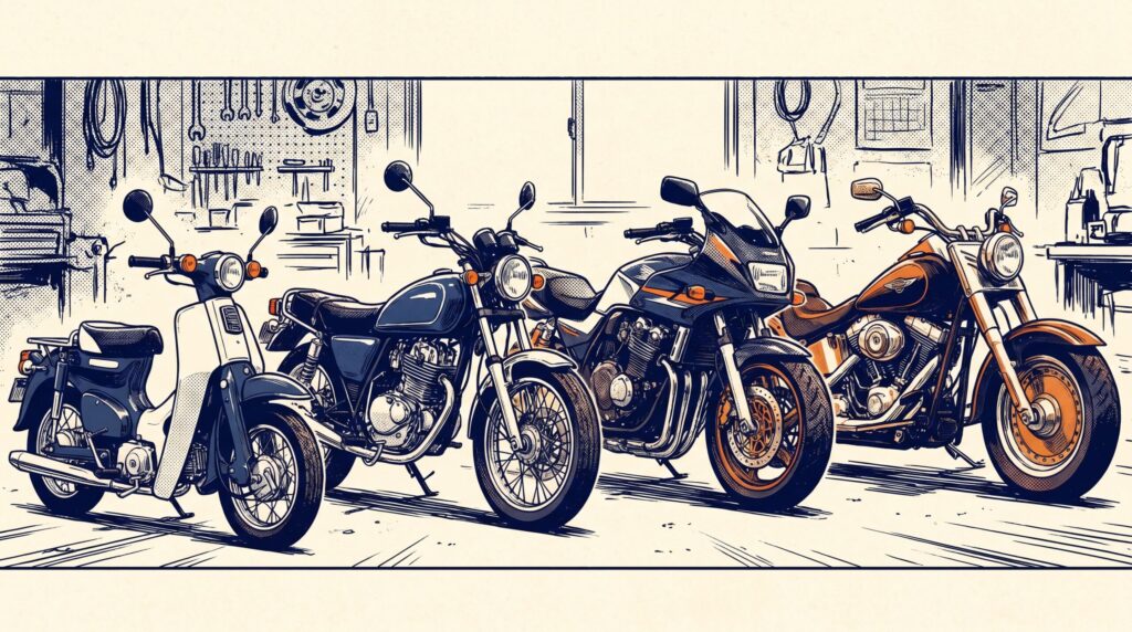 バイク免許の種類と取り方【2026年版】｜原付から大型まで費用・期間・選び方を完全比較