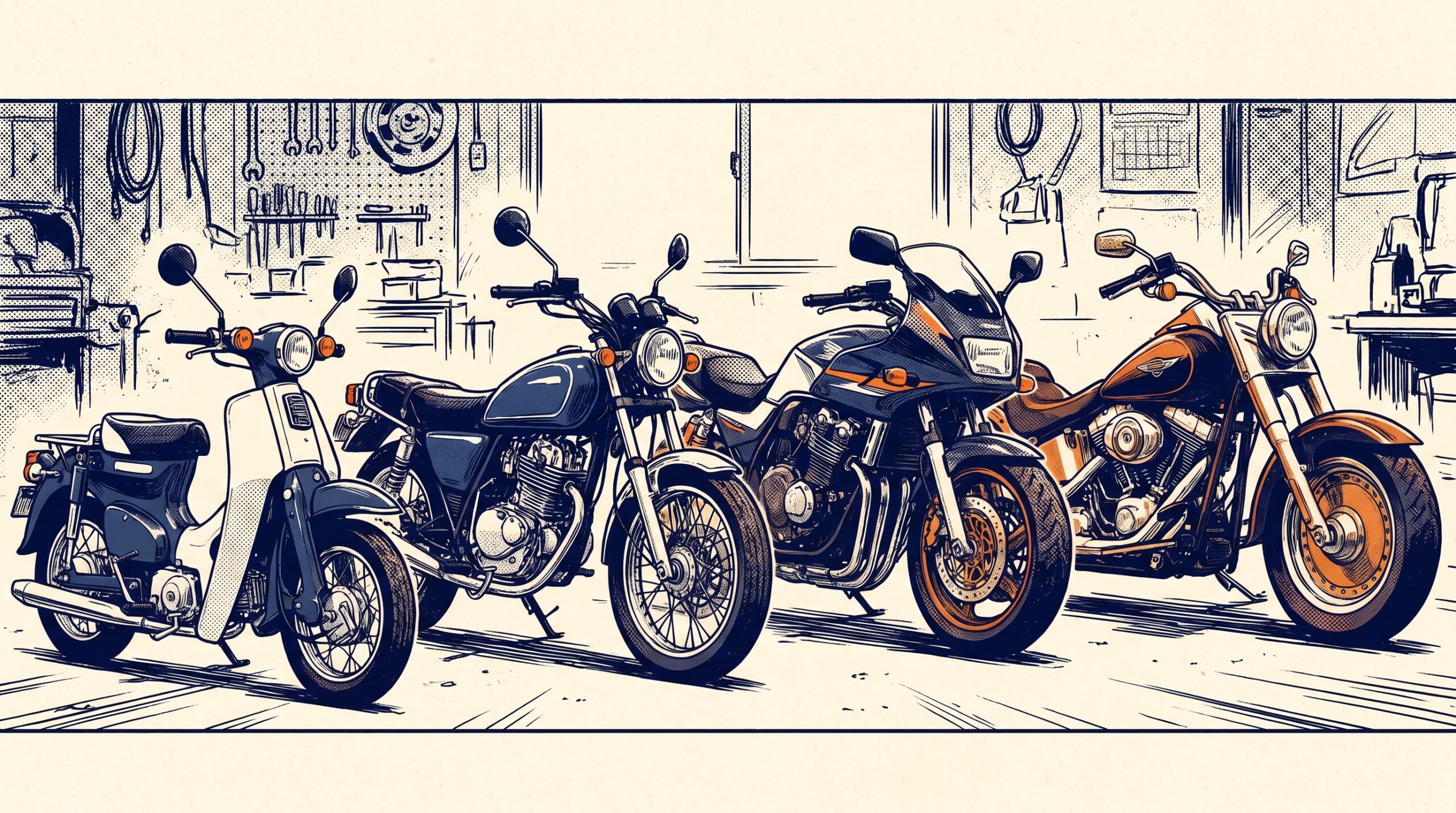 バイク免許の種類と取り方【2026年版】｜原付から大型まで費用・期間・選び方を完全比較