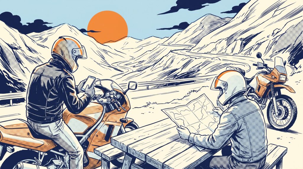 カーナビタイムとツーリングサポーターの違い｜バイク用ナビ選びの正解を整理