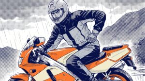 モンベルのバイクレインウェアをツーリングで使ってみた