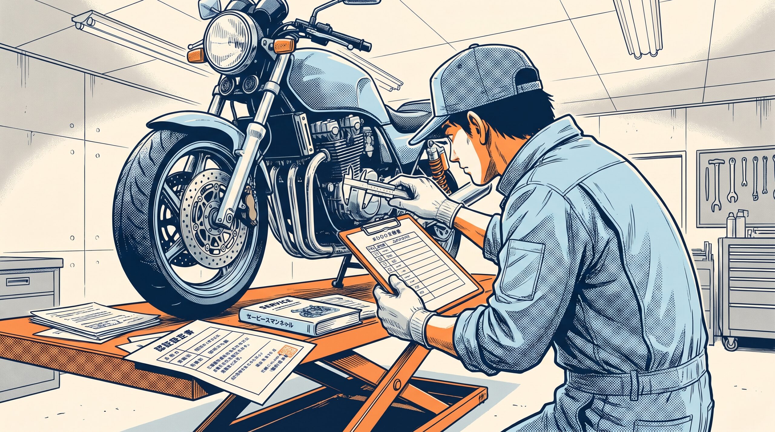 バイクの車検にかかる費用と流れ【2026年版】｜250cc・400cc・大型別の相場を完全解説