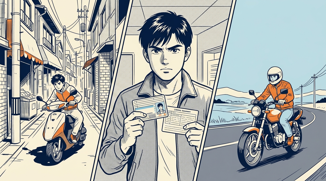 125ccバイクに乗るための免許の選び方【2026年版】｜原付二種・小型AT限定・新原付制度を徹底比較 - 免許取得前に確認しておきたいこと