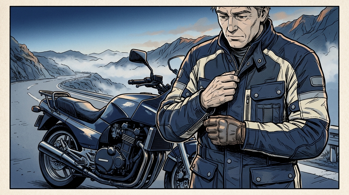 バイクの服装|季節・気温別の正解コーデをまとめて解説 - 素材・機能で選ぶ|服装選択のチェックリスト