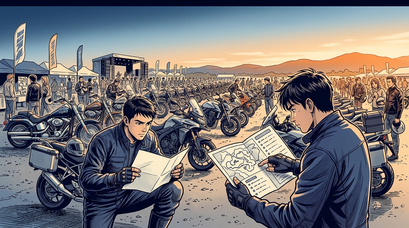 バイクイベント2026|バイクのふるさと浜松ほか主要イベント一覧 - 持ち物・マナーチェックリスト|初参加で失敗しないために