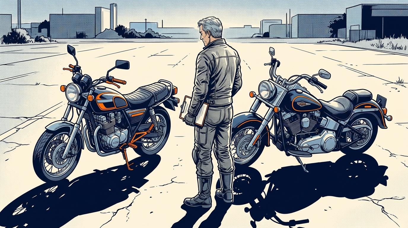 バイク教習所の選び方【2026年版】｜中型・大型免許取得で失敗しない比較ポイント7選 - 比較ポイント3｜教習車の車種と設備