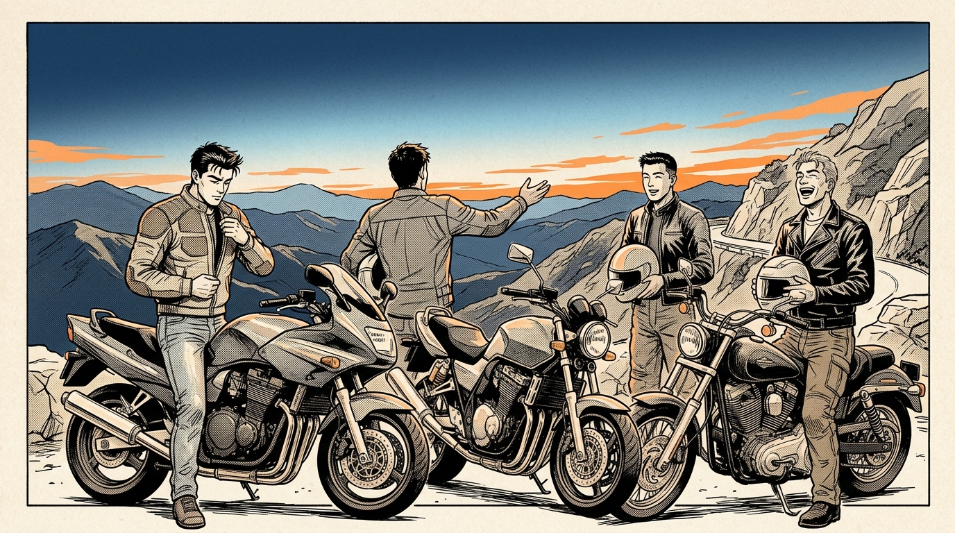 バイク仲間の作り方｜初心者が成功する5つの方法 - 安全にバイク仲間・ツーリング仲間を見つけるための注意点