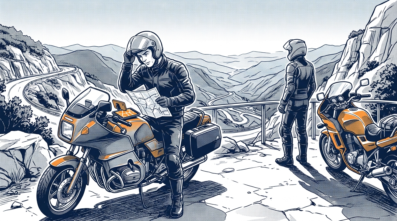 バイク用ナビアプリおすすめ2026｜Waze対応・GPS精度・オフラインを比較 - ナビアプリ機能比較テーブル