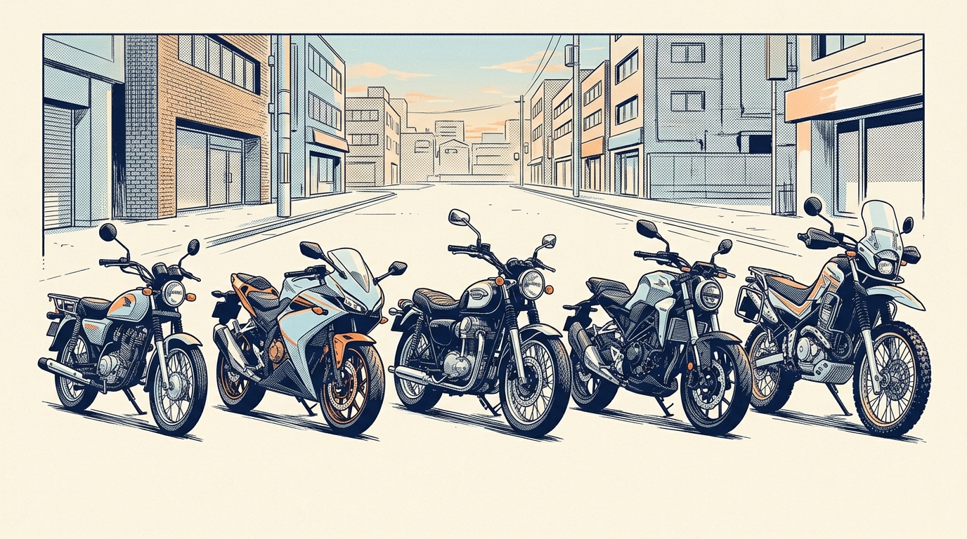 250ccバイクおすすめ15選【2026年版】|ツーリング・通勤・初心者向けを用途別に徹底比較 - 通勤・街乗り向け250cc おすすめ5選