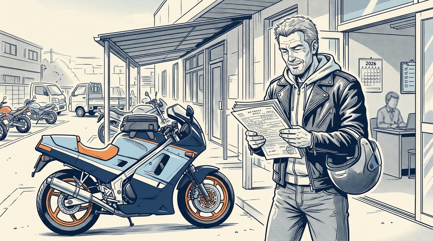 バイクユーザー車検のメリット・デメリット【2026年版】｜費用差・失敗リスク・初心者が知るべき注意点 - バイクユーザー車検のメリット