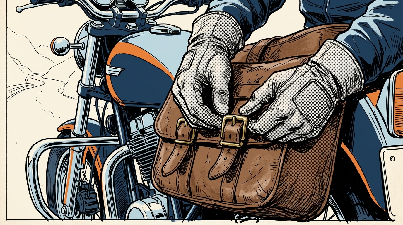バイクサイドバッグは危ない？安全に使うための注意点と選び方 - 走行前・走行中・帰宅後のメンテナンス習慣