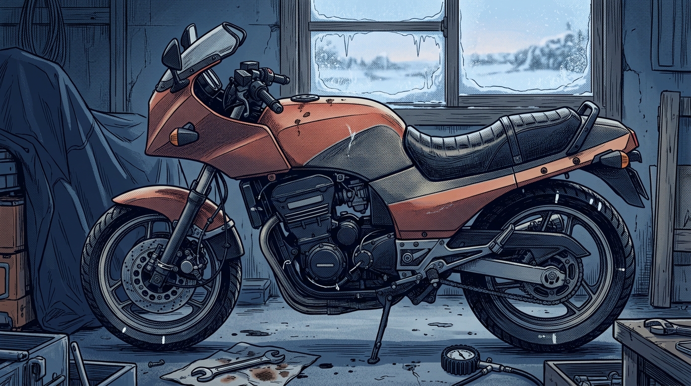 バイク冬眠保管マニュアル【8項目チェックリスト】サボると春に3万円損するケースも - 保管場所の選び方