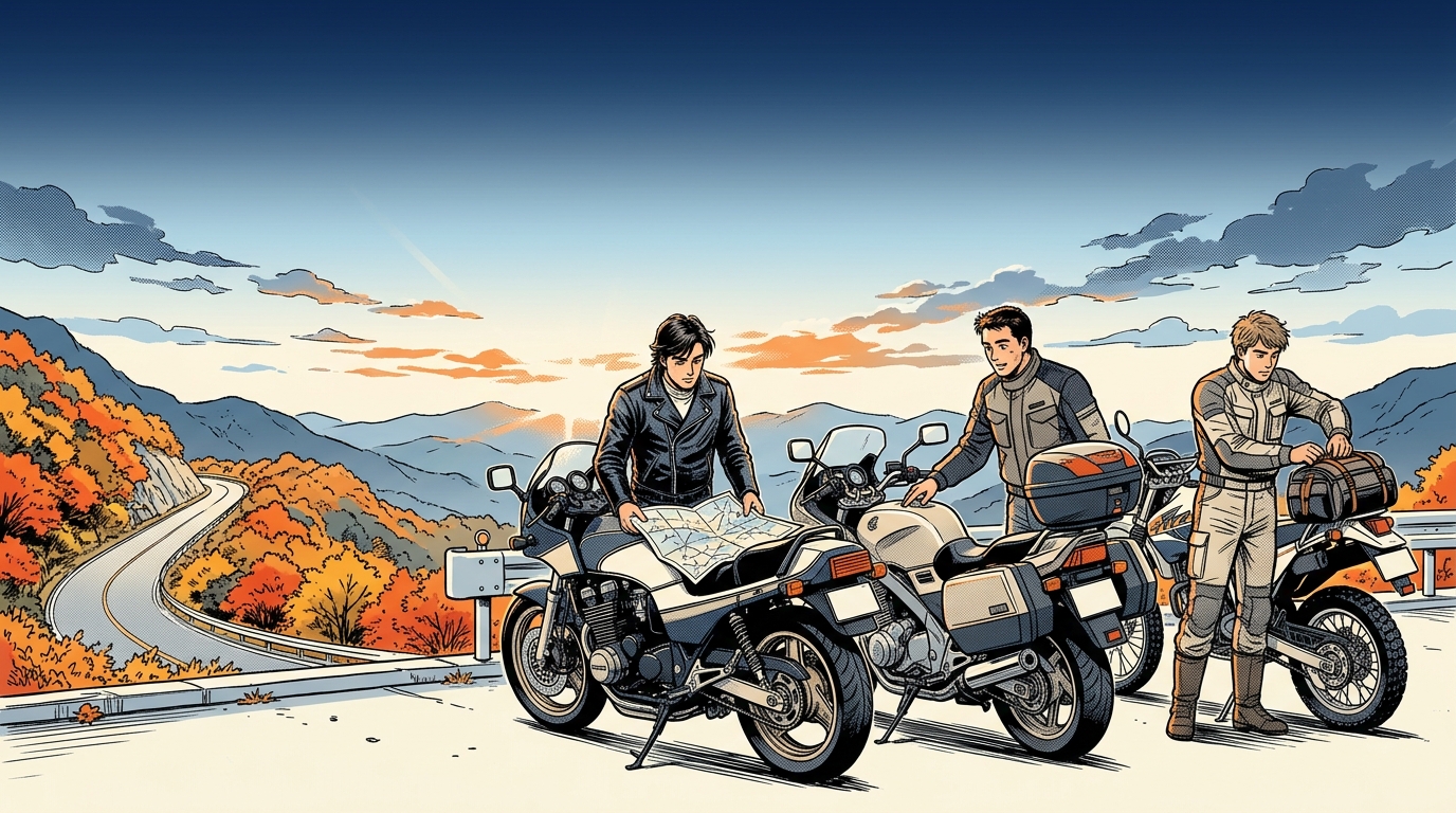 BunBun完全ガイド|バイク仲間探しが簡単に - ステップ5:ツーリング当日の流れ