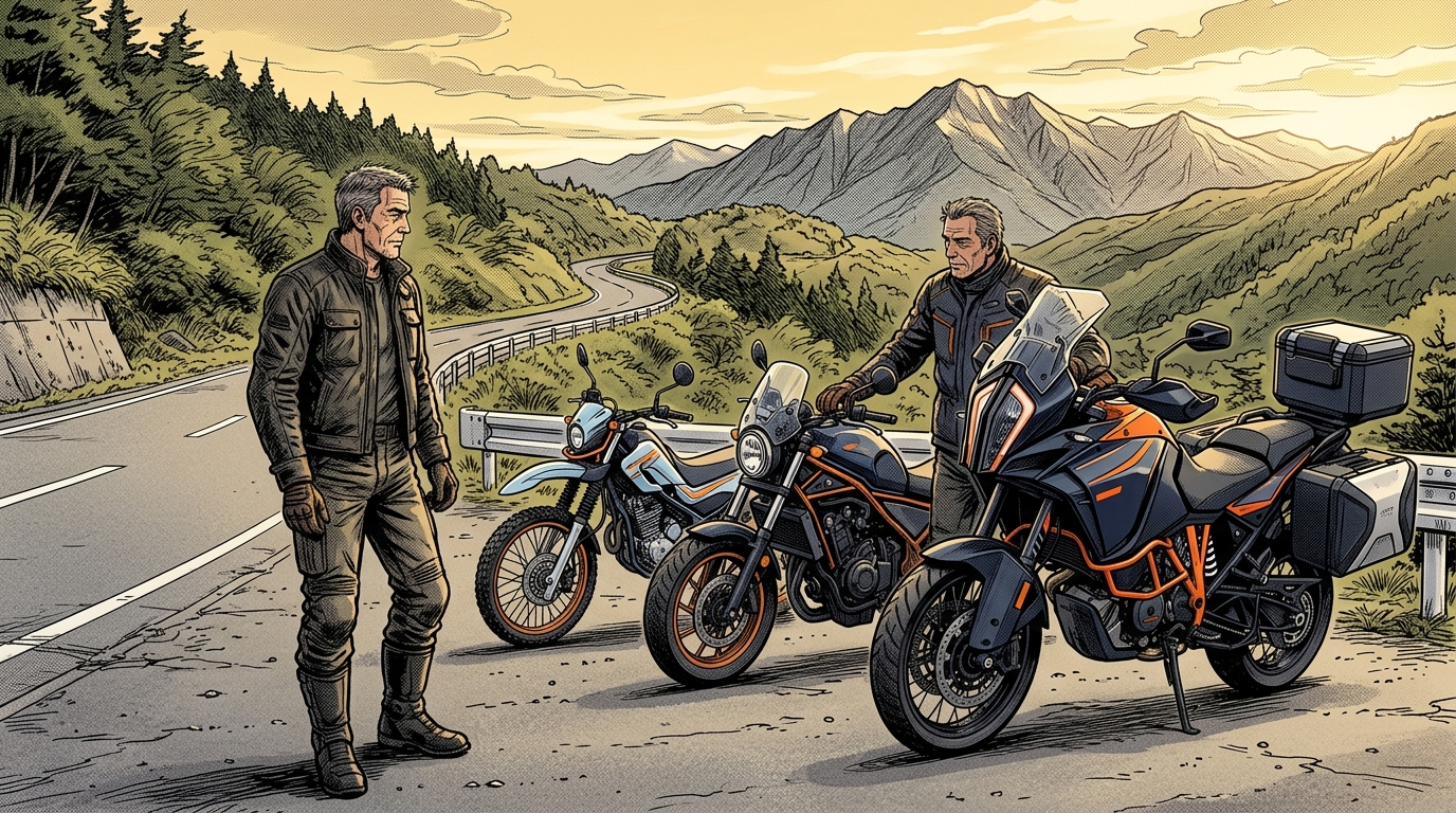 リターンライダーのバイク選び完全ガイド|年代別・排気量別おすすめ車種と失敗しない選び方 - 40代・50代・還暦(60代)別バイク選びアドバイス