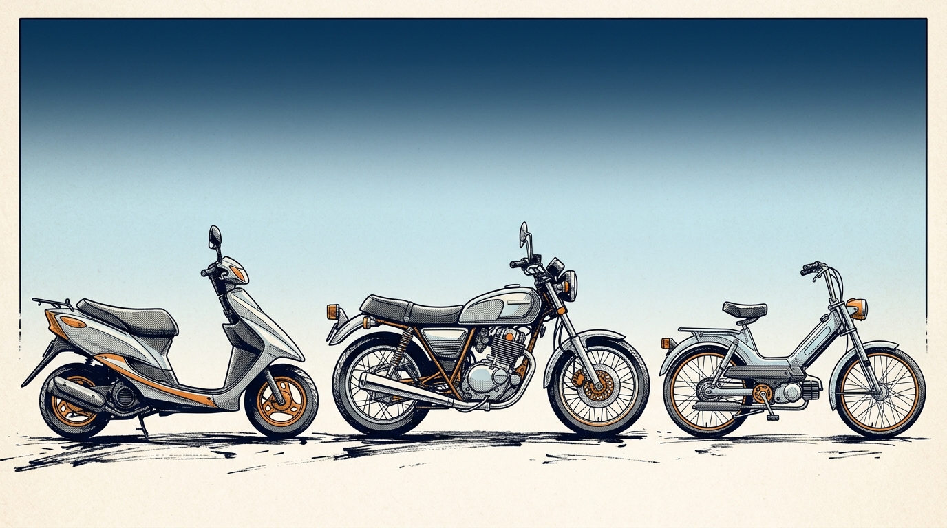 小型バイク免許(125cc)の費用と取り方【2026年版】|AT限定・MT・原付二種の違いと最短取得ルート - AT限定とMTの違い|どちらを選ぶべきか