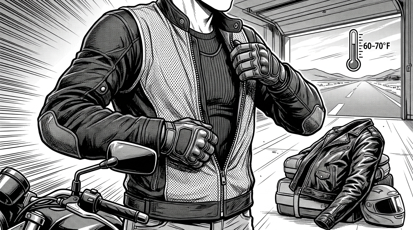 バイクの服装を気温別に解説|20度・30度の目安と季節別の選び方 - 季節・気温を問わず注意すべきポイント