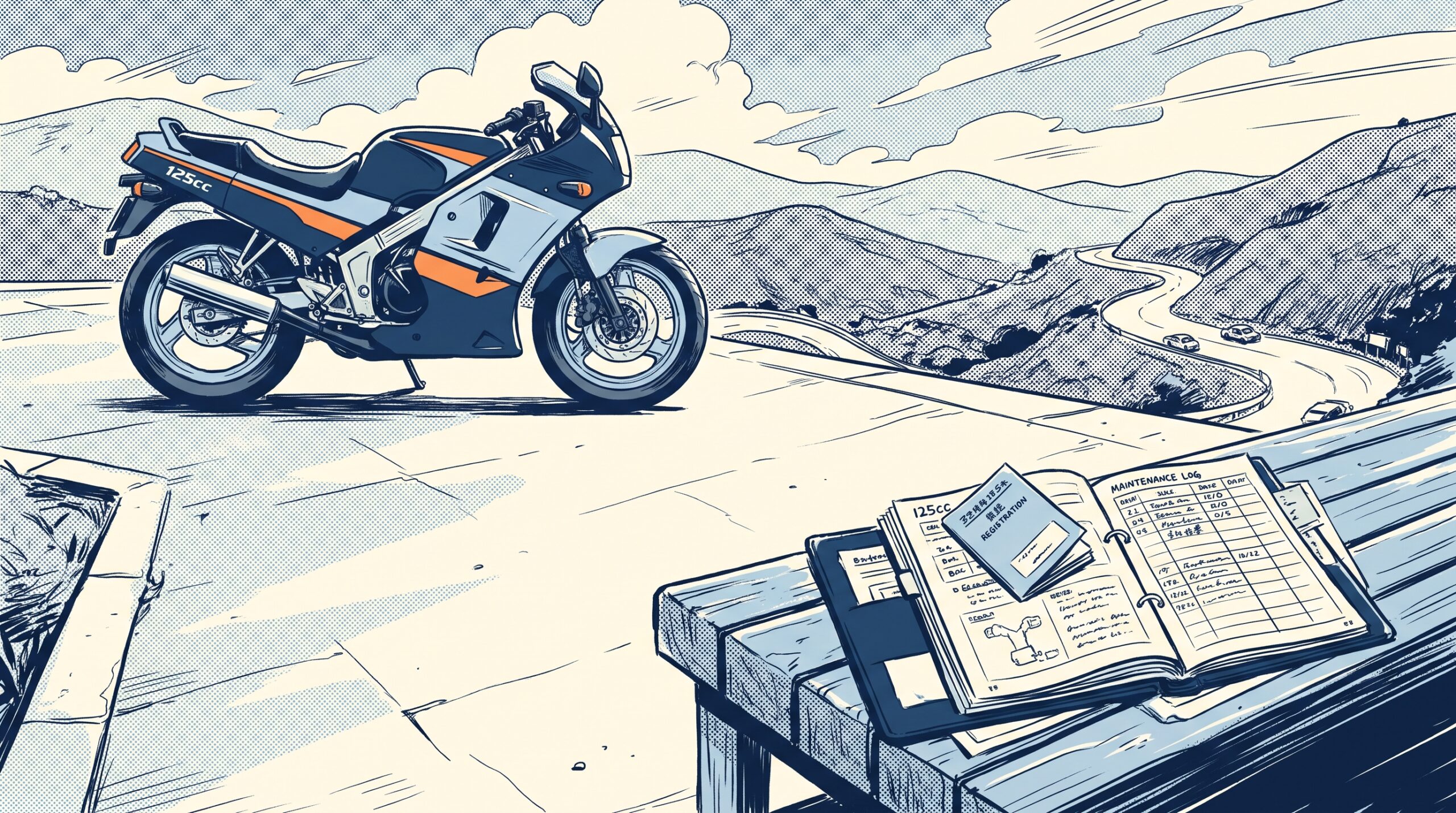 125ccバイクに車検はある？【2026年版】｜維持費・税金・保険料の年間コストを排気量別に完全比較