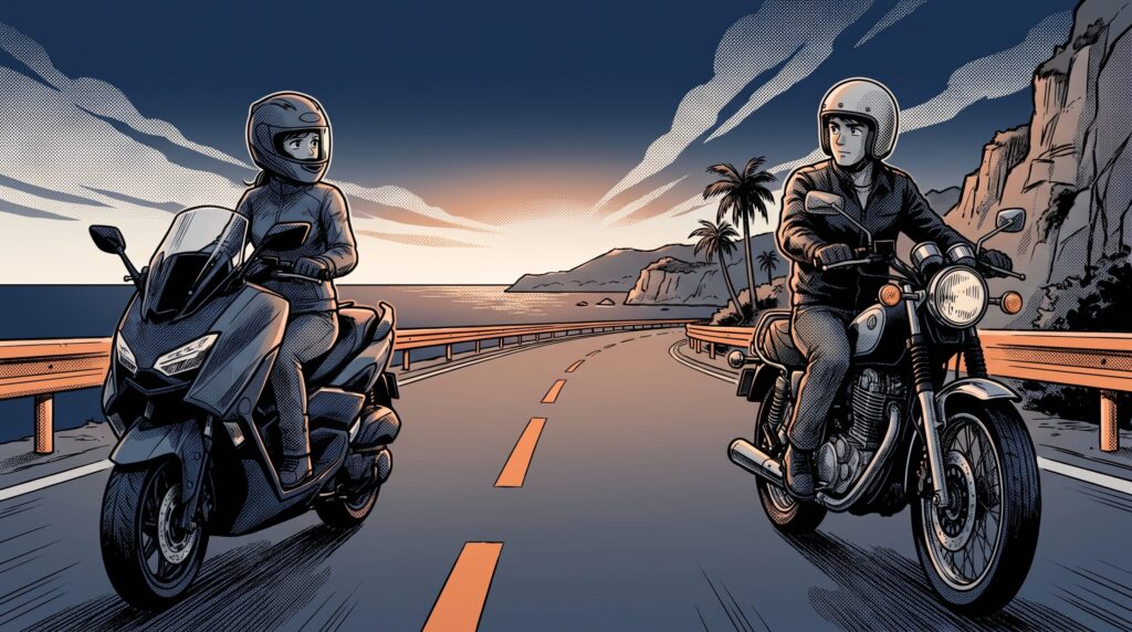 普通二輪ATとMTどちらを取るべき？【2026年版】｜費用差・乗れる車種・向いている人を徹底比較