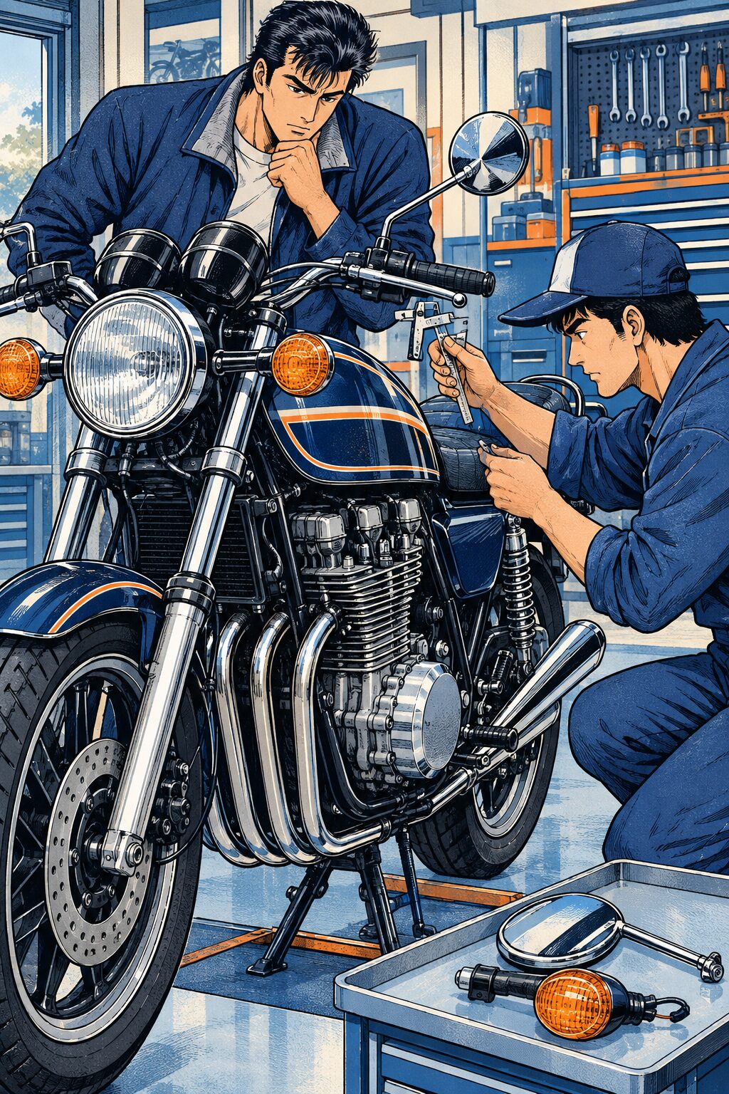 Z1カスタムの進め方【2026年】|部品適合・車検・依頼前の確認ガイド