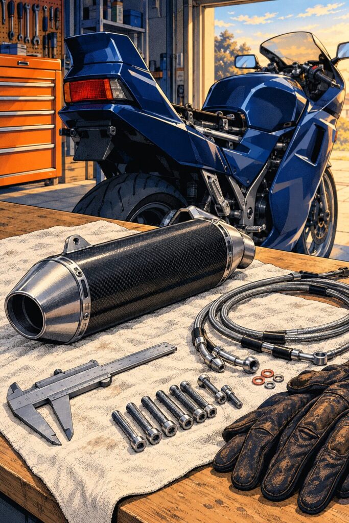 ZZR400カスタムの進め方【2026年版】｜定番メニューと部品適合・車検の注意点