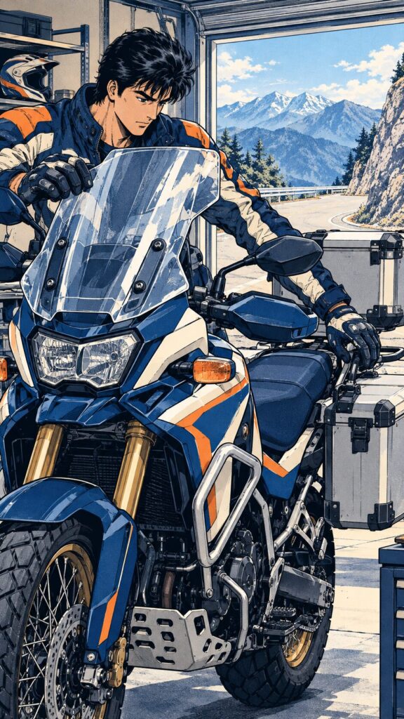 アドベンチャーバイクのカスタム【2026年】｜積載・防風と走る道に合わせた装備選び