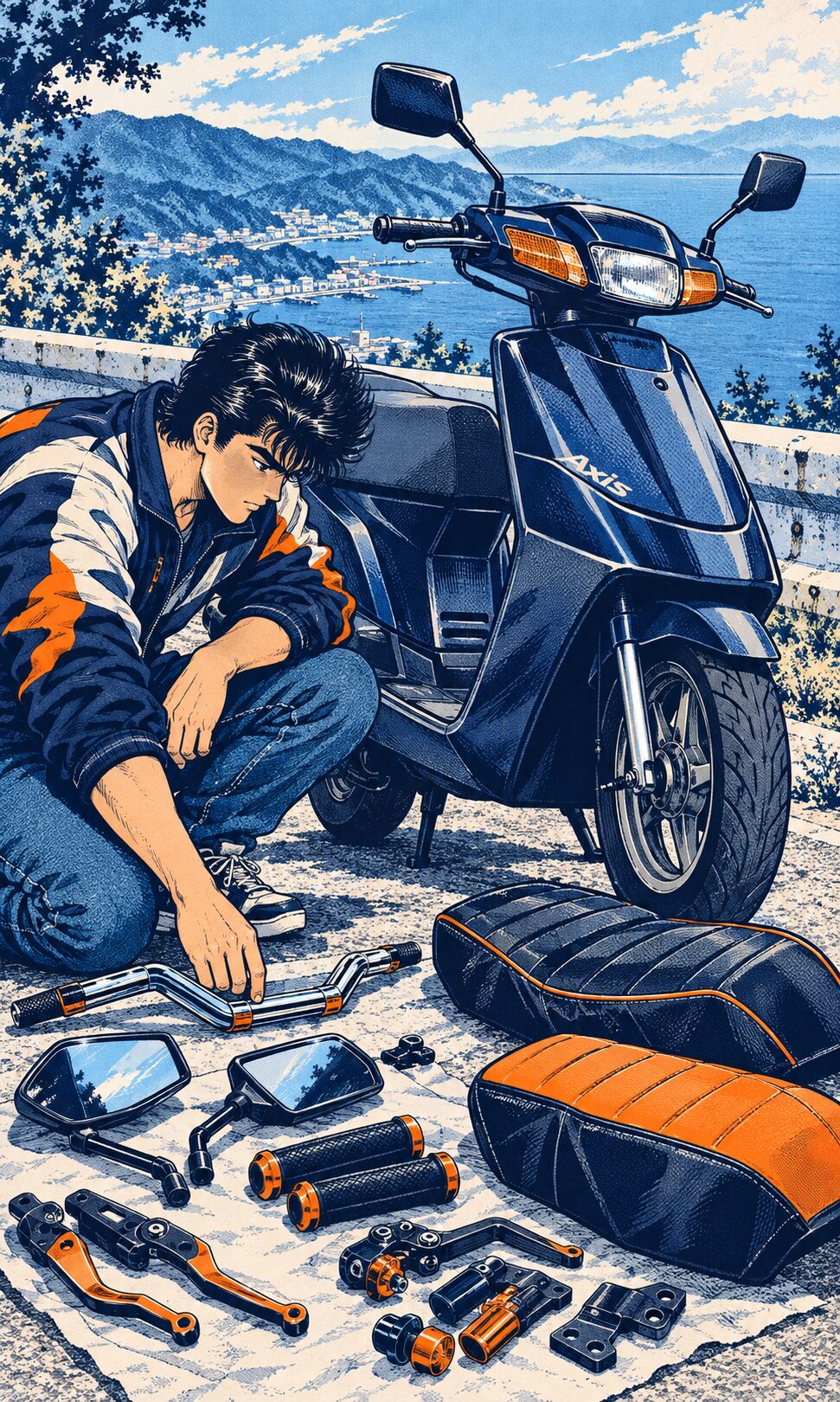 アクシスZカスタムの進め方【2026年版】|定番メニューと費用の考え方・部品適合を解説