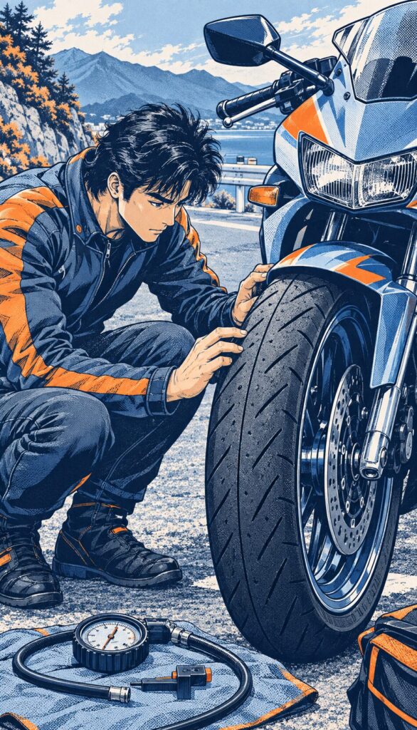 CBR250RRのタイヤサイズ・空気圧・交換前の確認ガイド