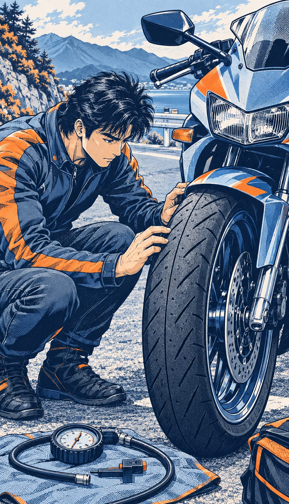 CBR250RRのタイヤサイズ・空気圧・交換前の確認ガイド