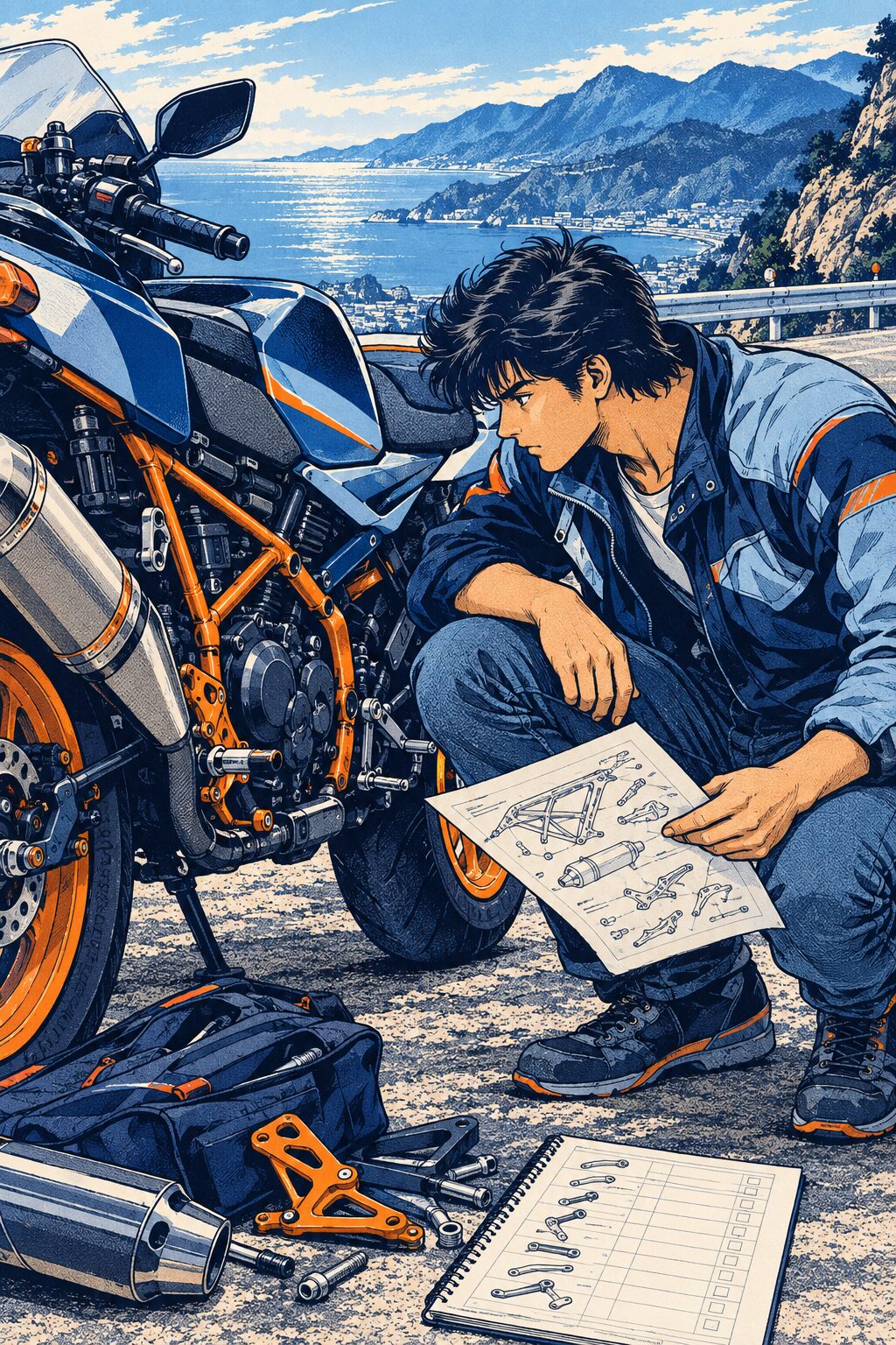 390DUKEカスタムの進め方【2026年】｜部品適合・乗車姿勢・費用計画の確認点