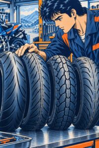 ダンロップのバイクタイヤ選び【2026年】｜シリーズの違い・サイズ適合・交換時期の確認点