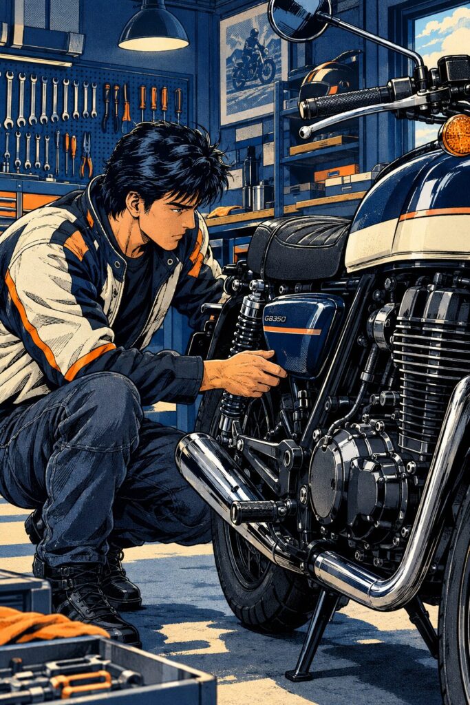 GB350カスタムの進め方【2026年】｜部品適合・乗車姿勢・積載の確認点