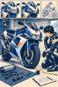 GSX-R750カスタムの進め方【2026年】｜年式・型式の確認・乗車姿勢と費用計画