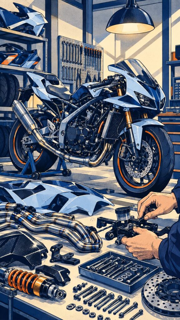 GSX-R125カスタムの進め方【2026年】｜定番メニュー・部品適合・費用の確認点