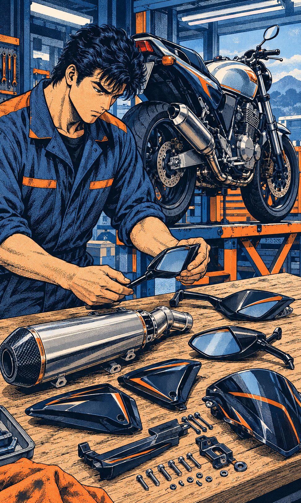 Hawk11カスタムの進め方【2026年】定番パーツ・部品適合・費用の確認点