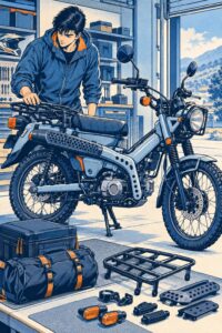 CT125カスタムの選び方【2026年】｜積載・乗車姿勢・部品適合と予算の確認点