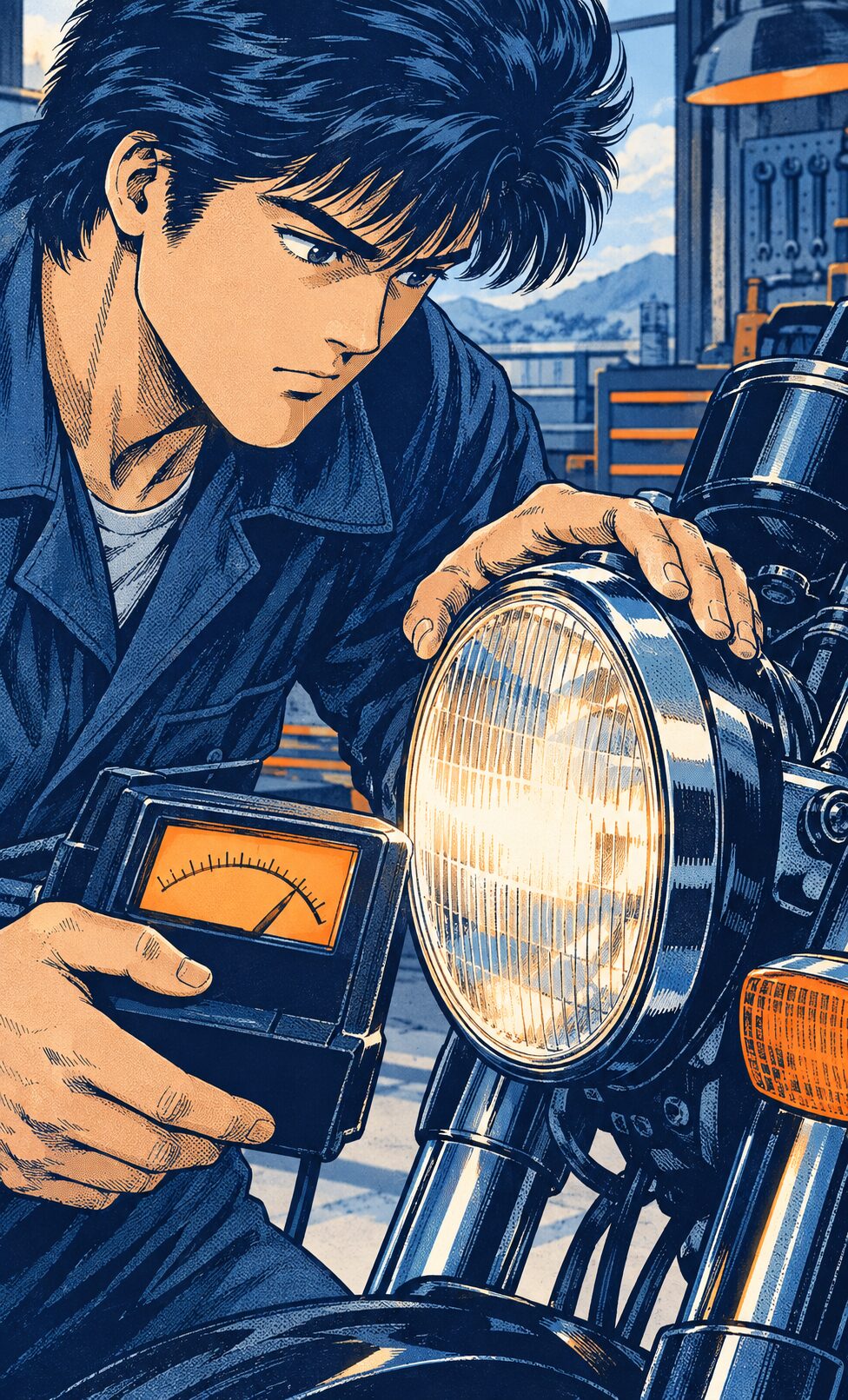 バイクのヘッドライトは車検に通る？｜光量・色・交換前の確認点