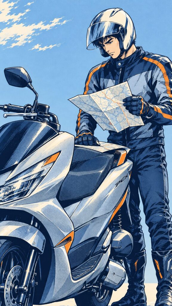 PCX125ツーリングの準備ガイド【2026年】｜通れる道・積載・同行者との計画