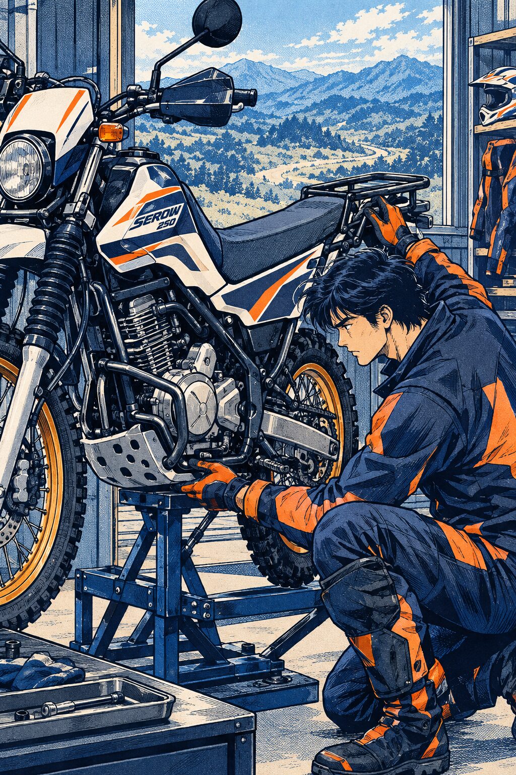 セロー250カスタムの選び方【2026年】｜部品適合・積載・乗車姿勢の確認点