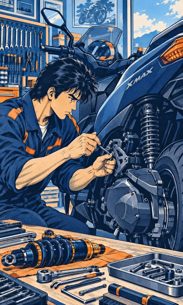 XMAXカスタムの進め方 定番メニュー・部品適合・費用の確認点