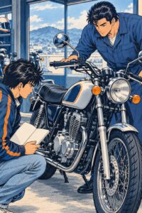 ヤマハ・フェザー250｜車名・仕様の調べ方と購入前の確認手順